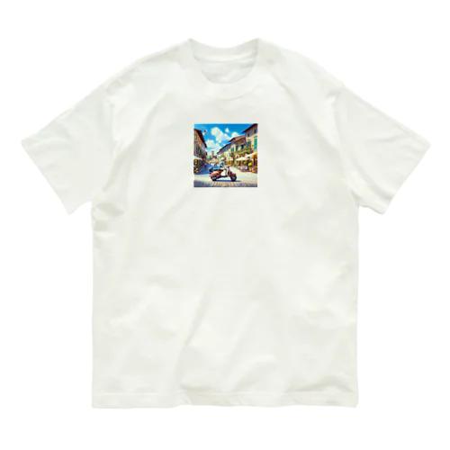 バイクでお買い物 Organic Cotton T-Shirt