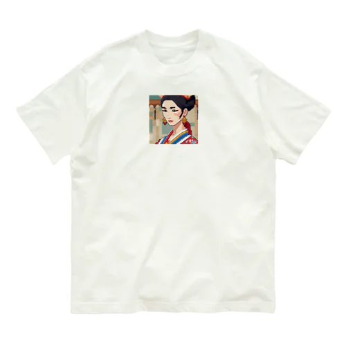 琉球伝説の美女 オーガニックコットンTシャツ