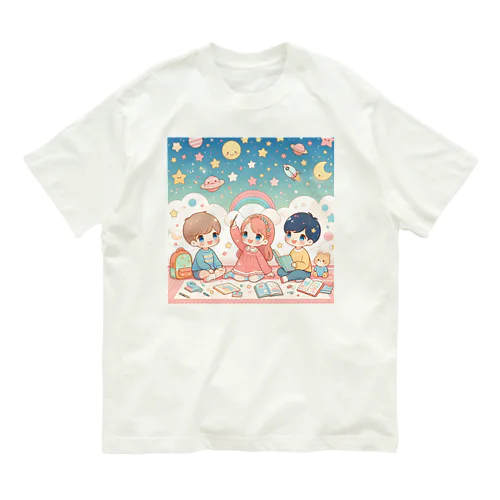 星の子たち Organic Cotton T-Shirt