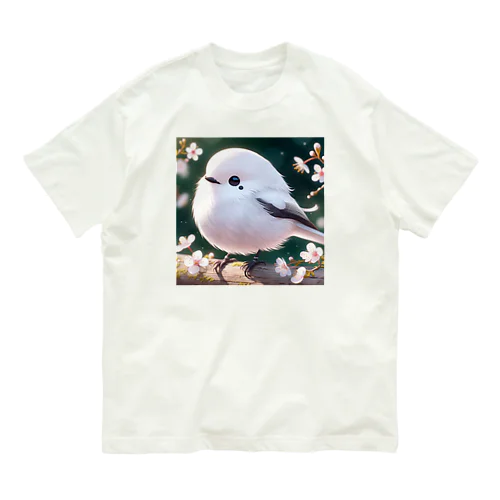 シマエナガ Organic Cotton T-Shirt