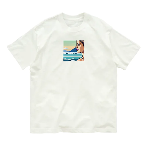 琉球美女の秘密 オーガニックコットンTシャツ