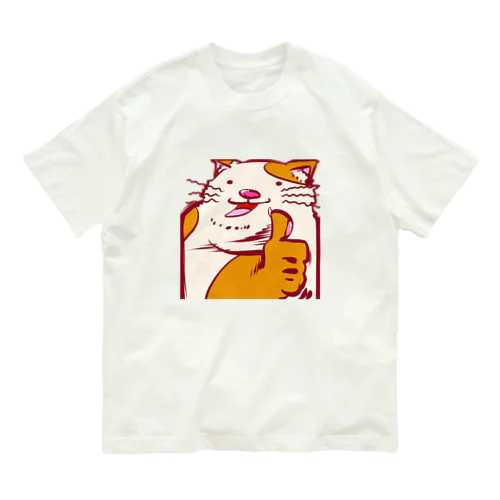 デカネコGG オーガニックコットンTシャツ