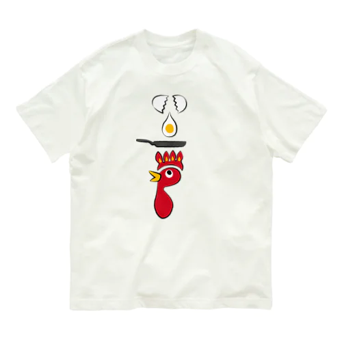 ニワトリコンロ Organic Cotton T-Shirt