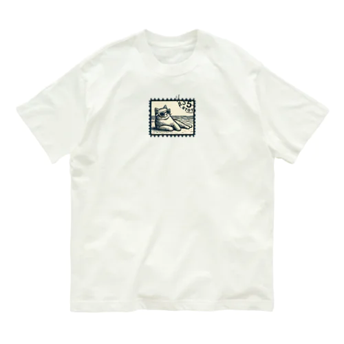 キメる猫 Organic Cotton T-Shirt