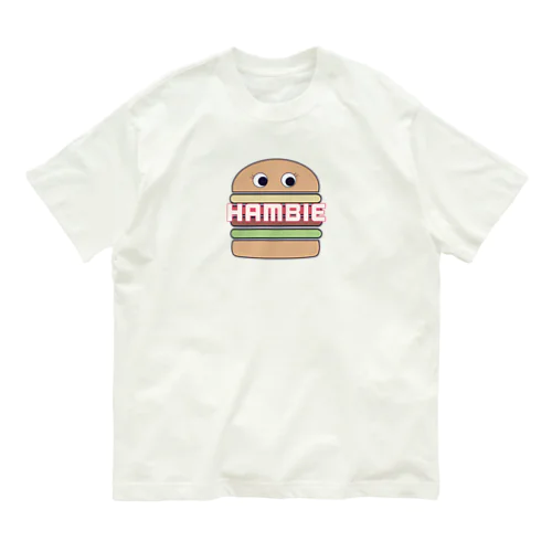 🍔ハンビーちゃん Organic Cotton T-Shirt