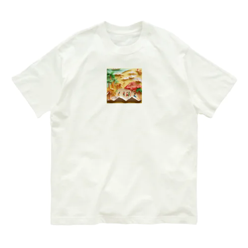 沖縄夏の思い出 オーガニックコットンTシャツ