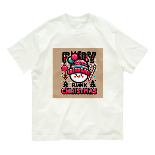 FUNKYなクリスマス オーガニックコットンTシャツ