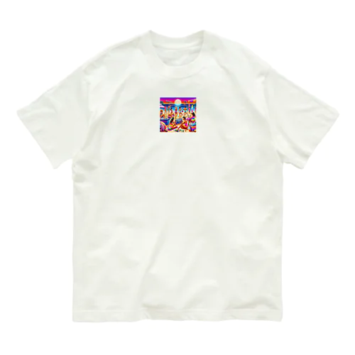 思い出の世界へタイムトラベル！ Organic Cotton T-Shirt