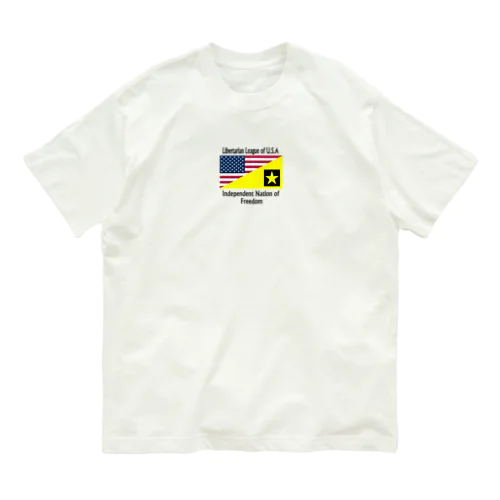 アメリカリバタリアン同盟Tシャツ オーガニックコットンTシャツ