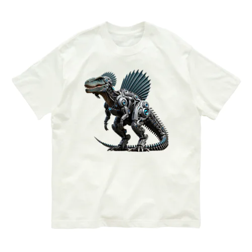 メカスピノサウルス オーガニックコットンTシャツ
