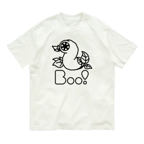 Boo!(モンゴリアンデスワーム) オーガニックコットンTシャツ