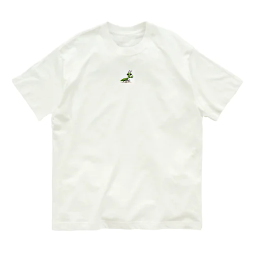 可愛らしいカマキリ Organic Cotton T-Shirt
