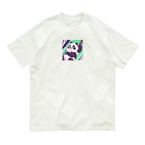 パステルパンダちゃん Organic Cotton T-Shirt