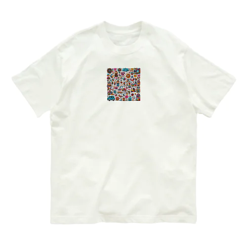 落書き Organic Cotton T-Shirt