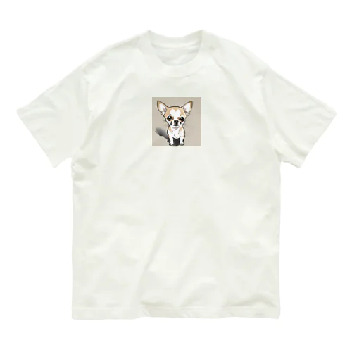 チワワのこてつ オーガニックコットンTシャツ