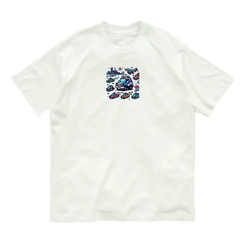 ドッド絵車さん オーガニックコットンTシャツ