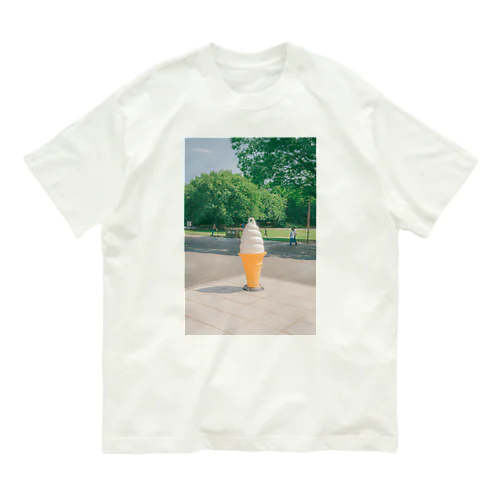  Soft cream in Japan Organic Cotton T-Shirt