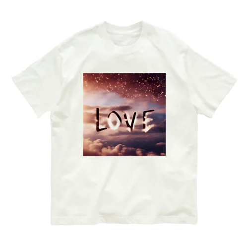 愛の空 Organic Cotton T-Shirt