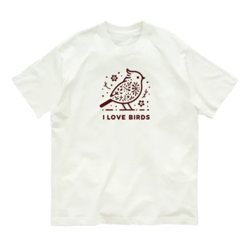 野山のカケス Organic Cotton T-Shirt