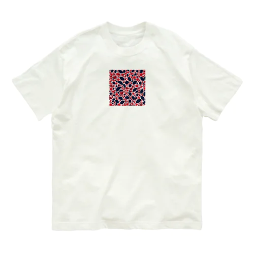 北欧　デザイン　マリメッコ風　2　　Scandinavian design Organic Cotton T-Shirt