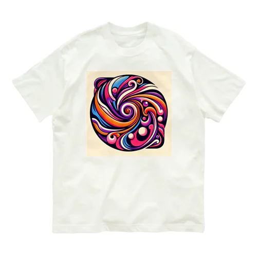 ’70s風 レトロなデザイン01　’70s retro design Organic Cotton T-Shirt