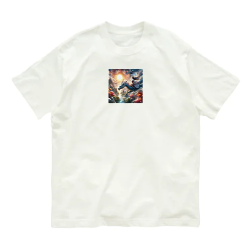龍と娘 Organic Cotton T-Shirt