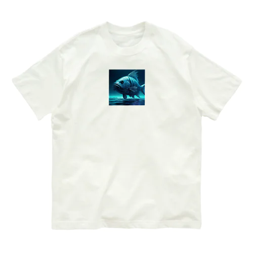 ロボット魚 Organic Cotton T-Shirt