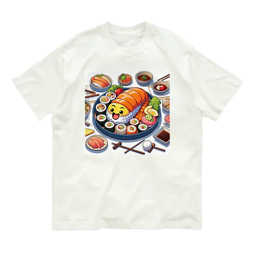 寿司大好き❣❣❣ オーガニックコットンTシャツ