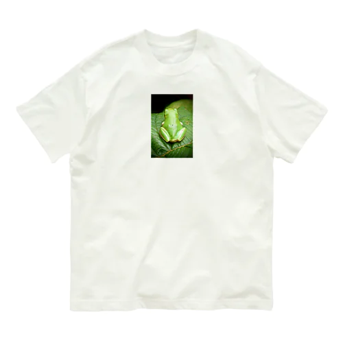 かえる hop Organic Cotton T-Shirt