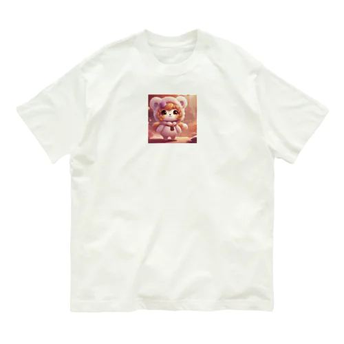 もこもこププちゃん オーガニックコットンTシャツ