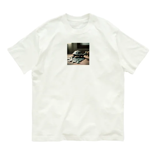 ６、パズル大好きカメさん Organic Cotton T-Shirt