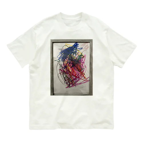 きゅうきゅうしゃの絵 Organic Cotton T-Shirt