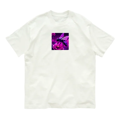 蜜を吸うハチ Organic Cotton T-Shirt