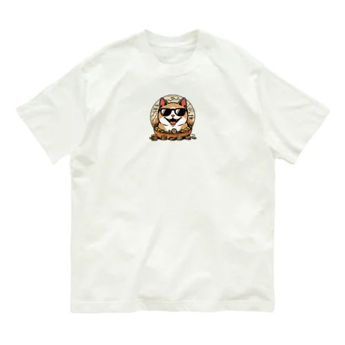 キャット・ザ・キャピタリスト01 Organic Cotton T-Shirt