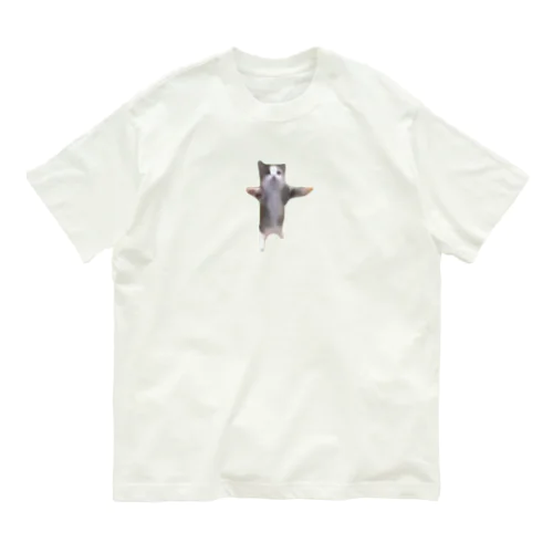 【猫ミーム】Happy Happy Cat Organic Cotton T-Shirt