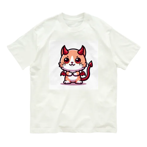 新人悪魔猫☆ Organic Cotton T-Shirt