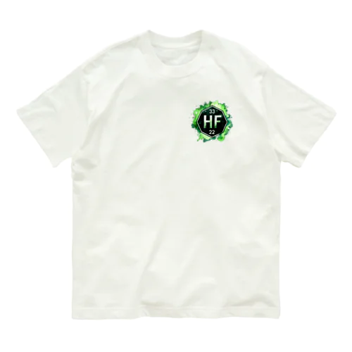 元素シリーズ　~ハフニウム Hf~ オーガニックコットンTシャツ