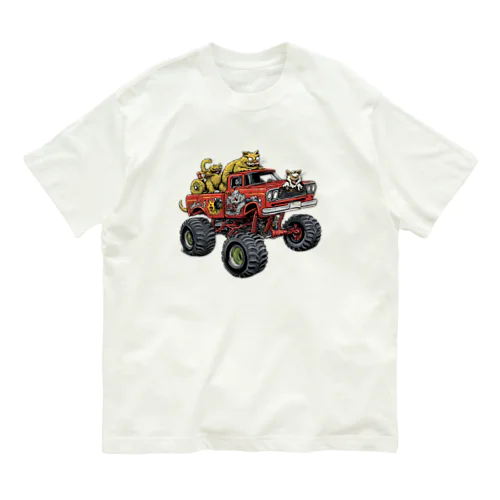 モンスタートラック　モンスター Organic Cotton T-Shirt