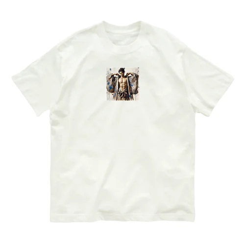 LGPTQを支持する筋肉マン Organic Cotton T-Shirt