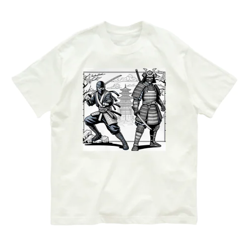 ninja & samurai Organic Cotton T-Shirt