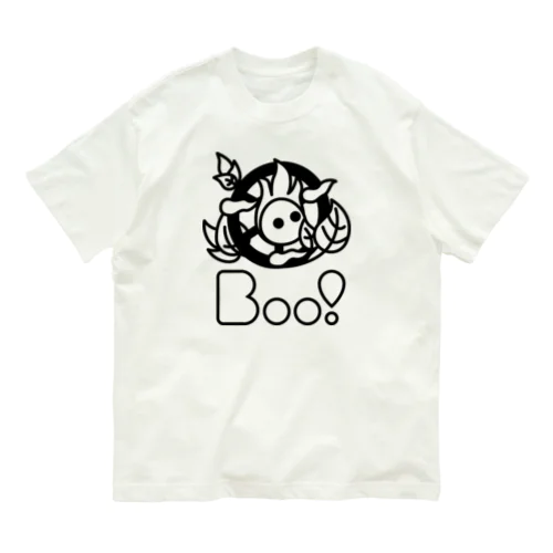 Boo!(輪入道) オーガニックコットンTシャツ