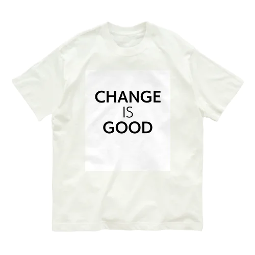 Change is Good オーガニックコットンTシャツ