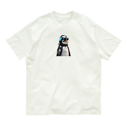 サイバーペンギン オーガニックコットンTシャツ