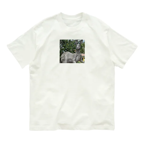 カンガルーーーーー Organic Cotton T-Shirt