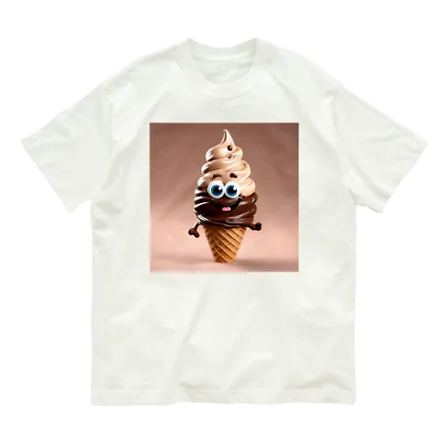 チョコソフトくん Organic Cotton T-Shirt