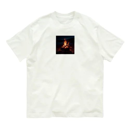 キャンプファイヤー Organic Cotton T-Shirt