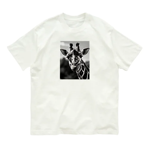 無限の眺望：キリンの視線 Organic Cotton T-Shirt