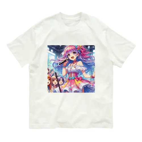 美少女系アイドル オーガニックコットンTシャツ