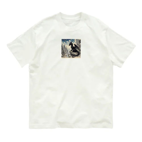 幼い黒龍 Organic Cotton T-Shirt