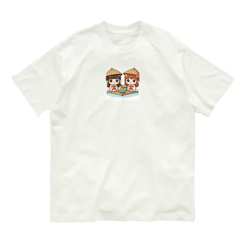 お正月が終わり、ひな祭りの季節がやってきました！ オーガニックコットンTシャツ